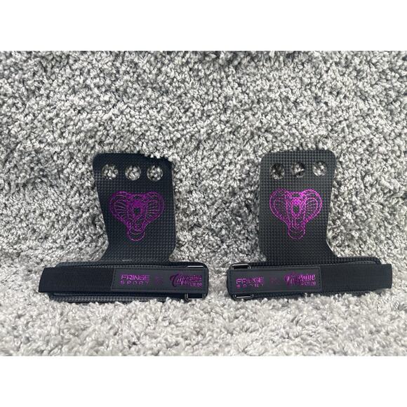 Fringe Sport X Caffeine And Kilos Cobra Grips Bundle Set Of 2 Black Purple New - Picture 7 of 12